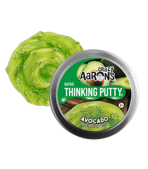 Crazy Aaron's Thinking Putty 2" Mini Star Trendsetters - Avocado