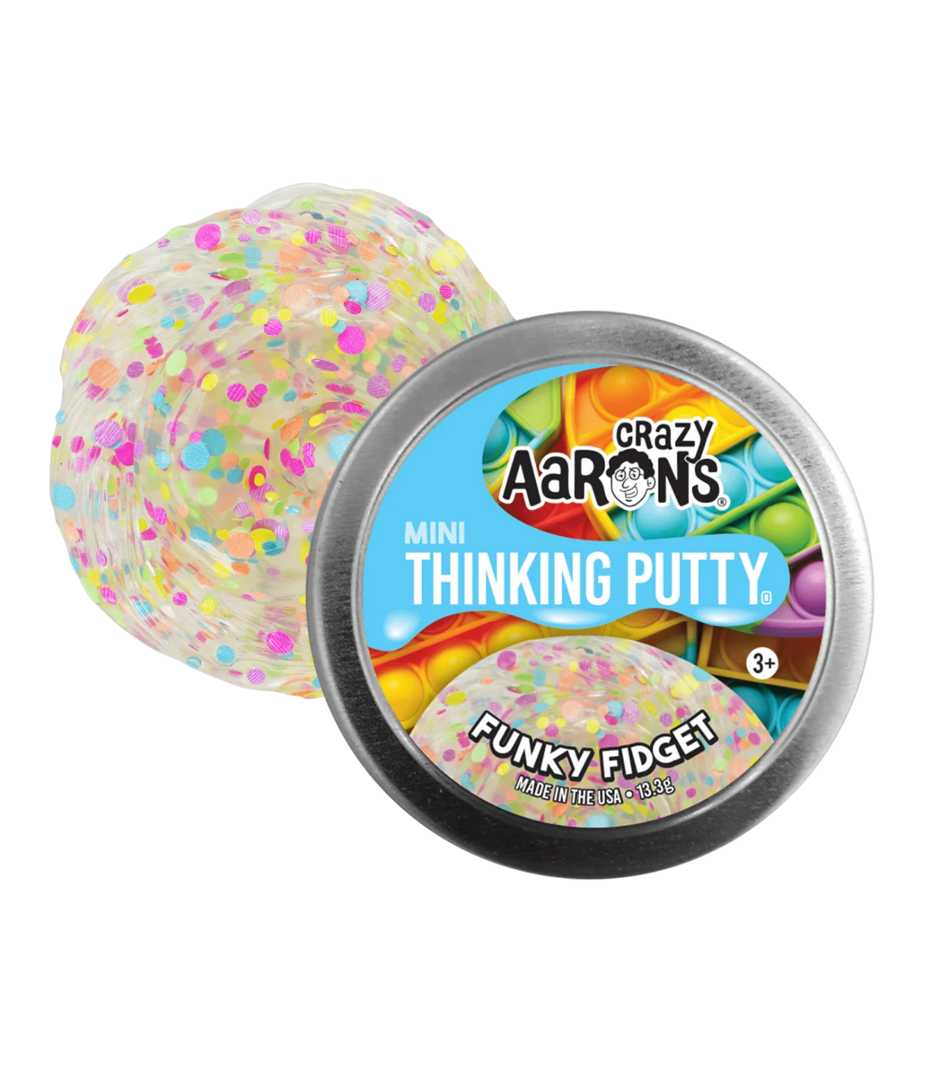 Crazy Aaron's Thinking Putty 2" Mini Star Trendsetters - Funky Fidget