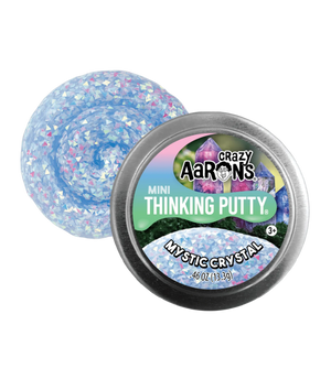 Crazy Aaron's Thinking Putty 2" Mini Star - Mystic Crystal