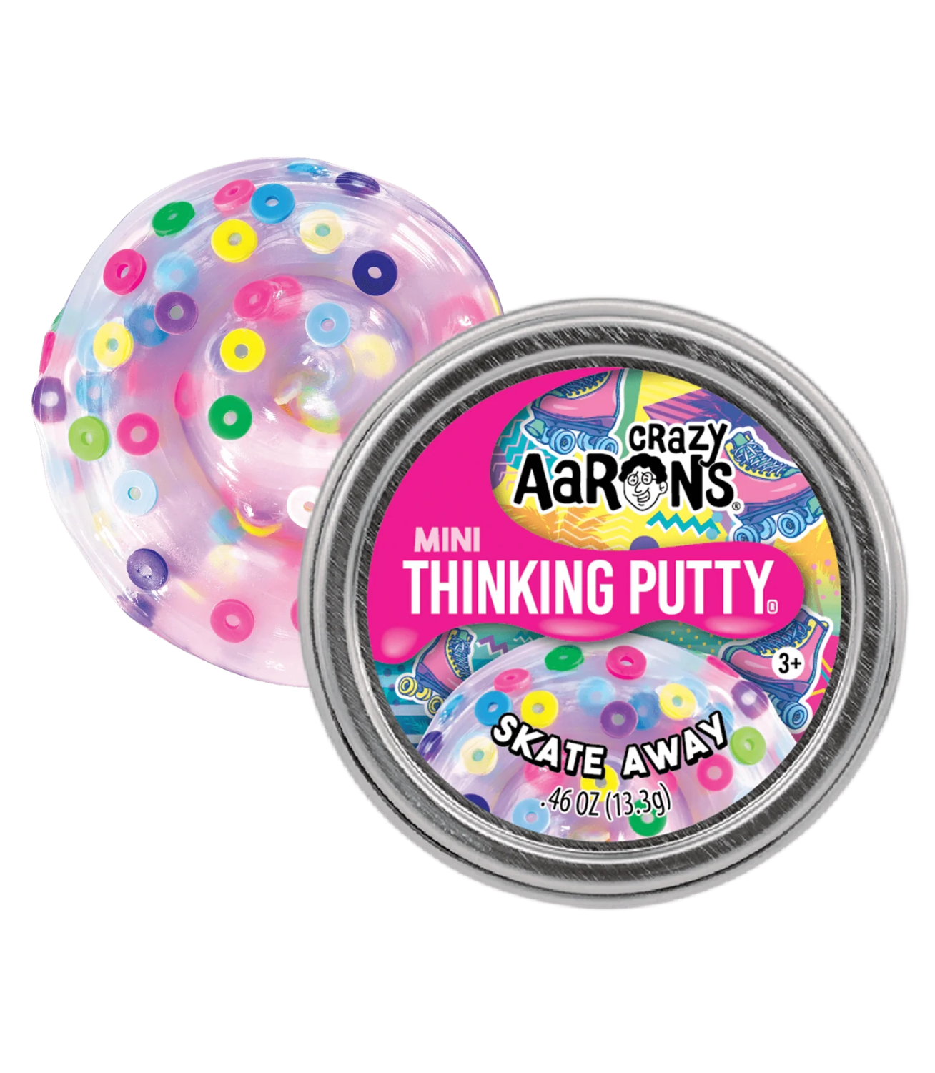 Crazy Aaron's Thinking Putty 2" Mini Star - Skate Away