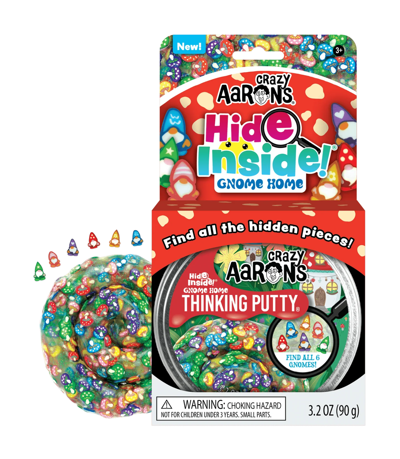 Crazy Aaron's Putty - Hide Inside - Gnome Home