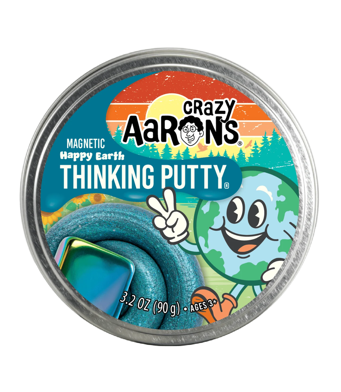 Crazy Aaron's Putty - Magnetic Storms - Happy Earth