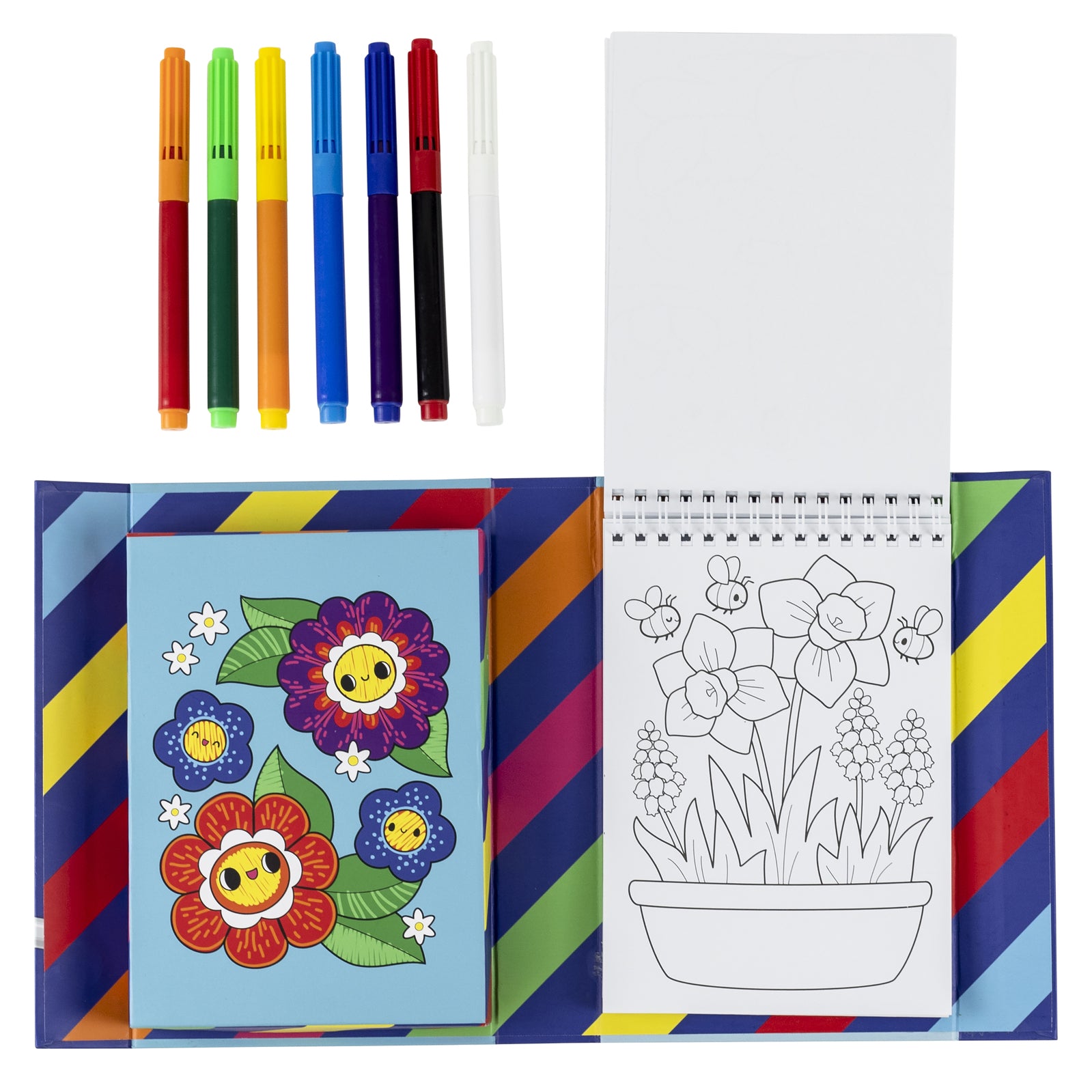 Colour Change Colouring Set - Garden Friends