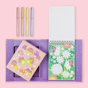 Shimmering Colouring Set - Little Fairy Land