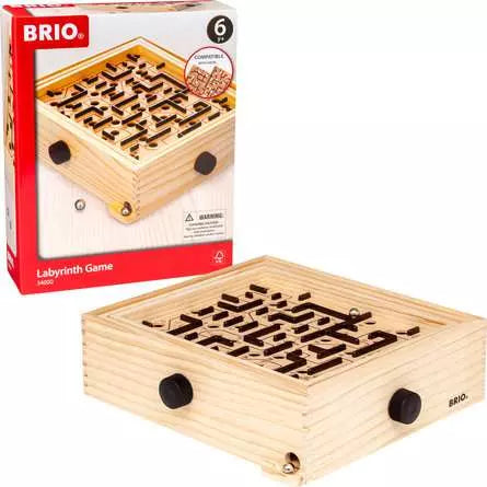 Wooden Labyrinth Game