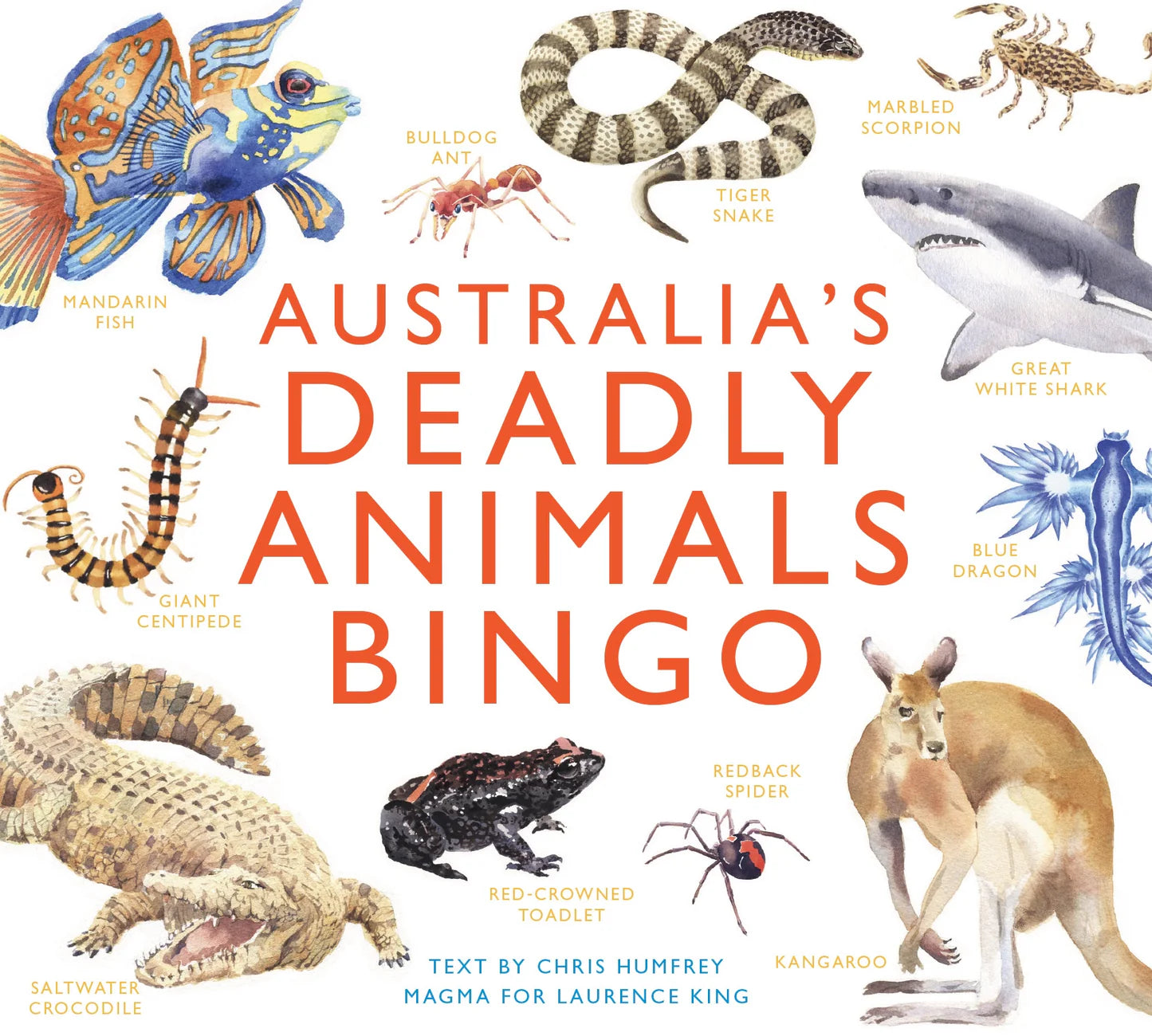 Australia's Deadliest Animals Bingo