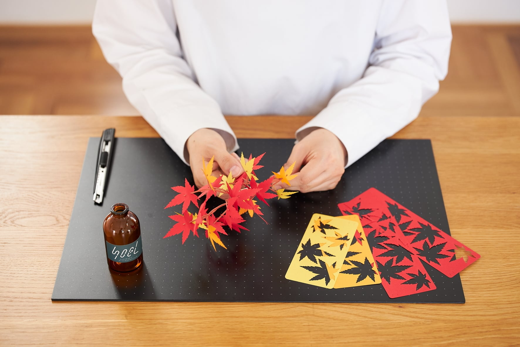 SOEL Maple Leaf Paper Art Diffuser Stick