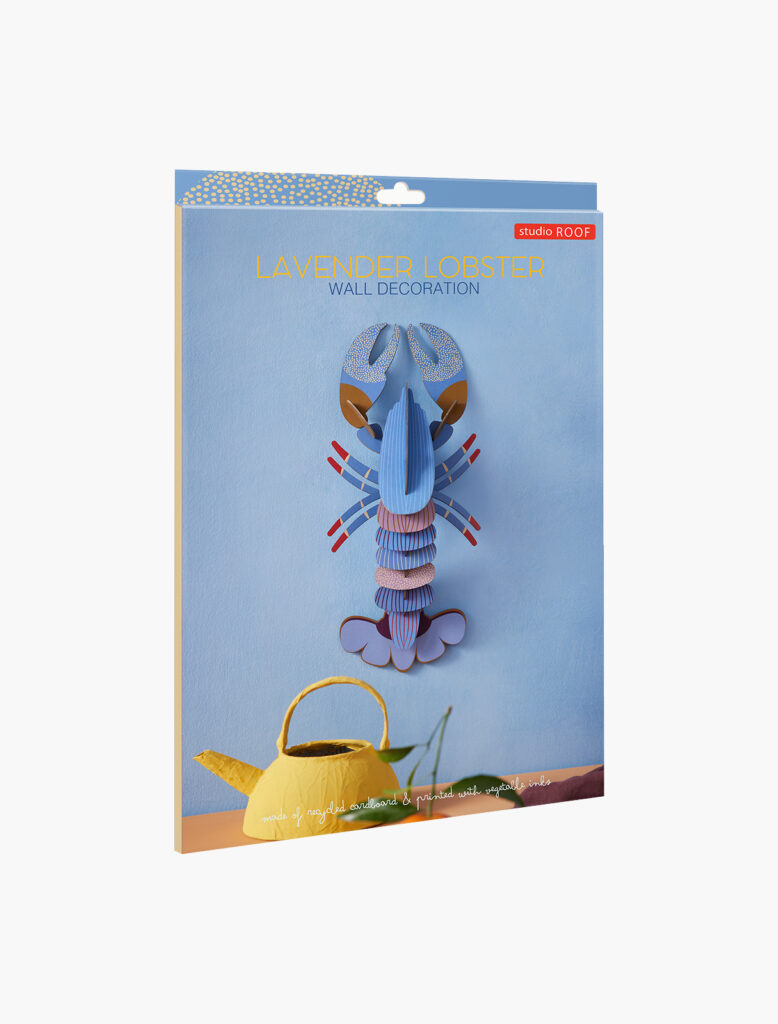 Studio Roof - Wall Art Sea Creatures - Lavender Lobster