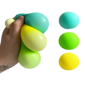 3 Pack Neon Squish Balls