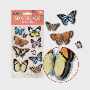 3D Stickers - Butterfly