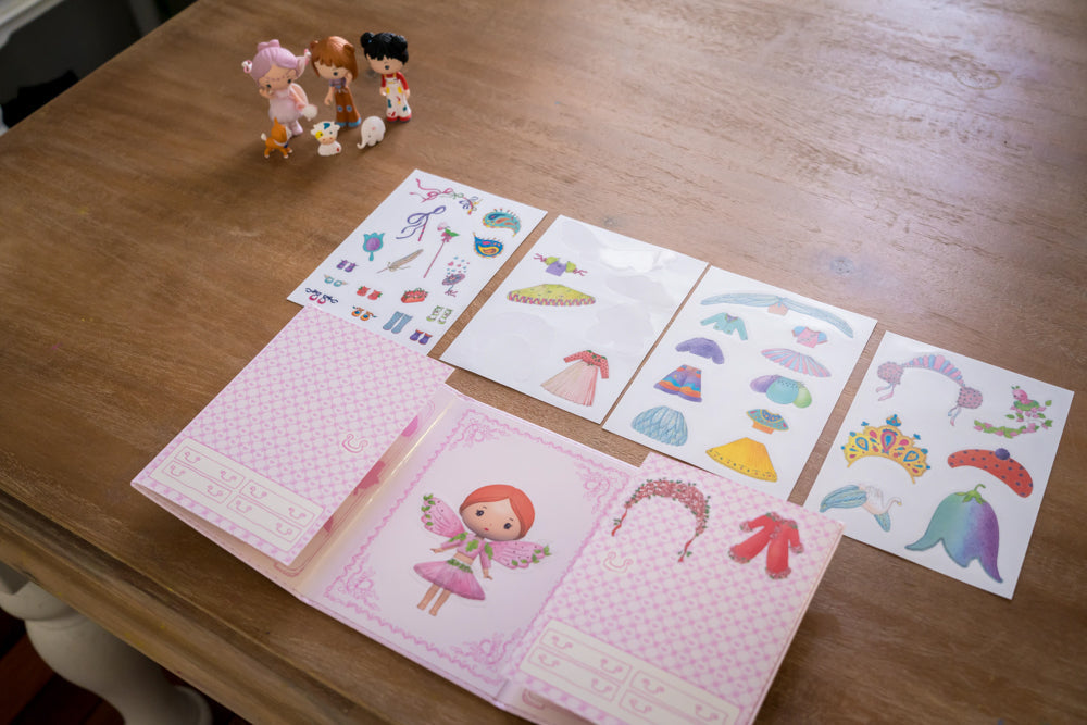 Tinyly - Miss Lilyruby Removable Sticker Set