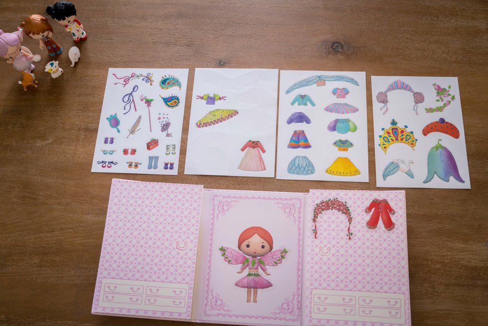 Tinyly - Miss Lilyruby Removable Sticker Set