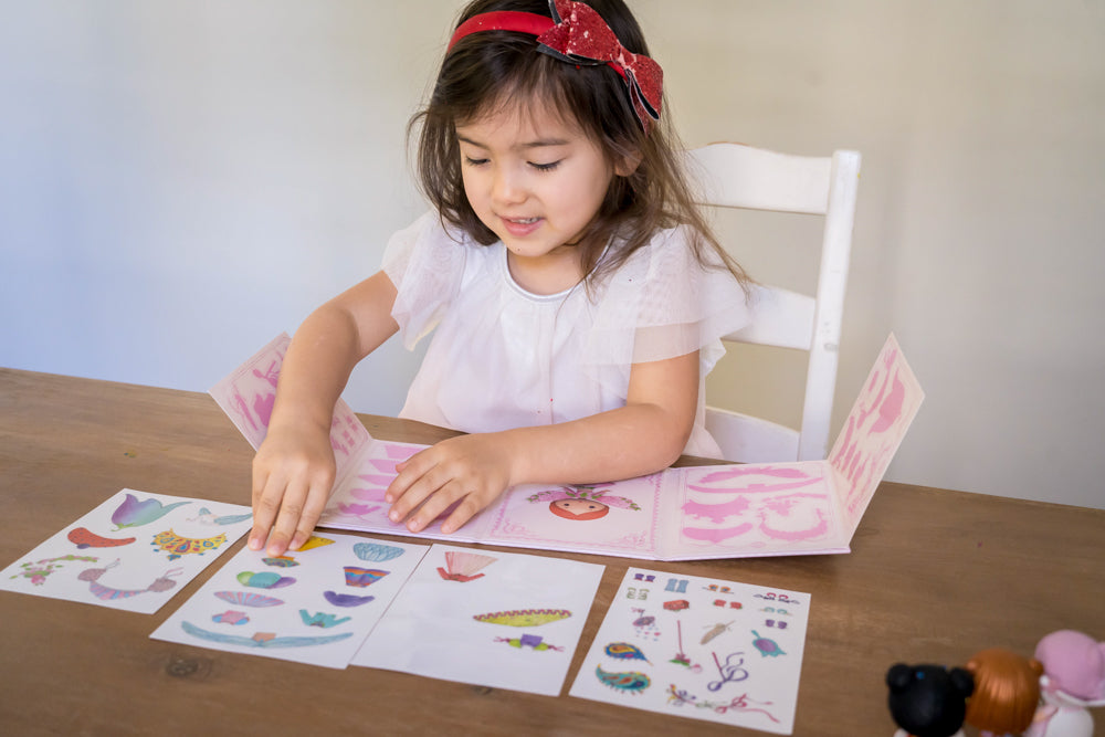 Tinyly - Miss Lilyruby Removable Sticker Set