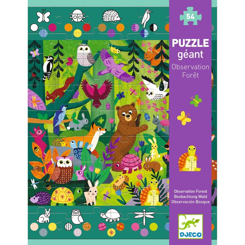 Forest 54PC Giant Observation Puzzle