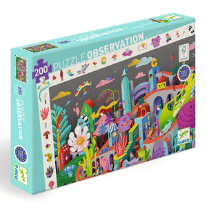 Observation Puzzle - Crazy Town 200PC