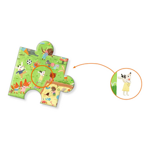 Observation Puzzle - Little Friends Garden 35pc