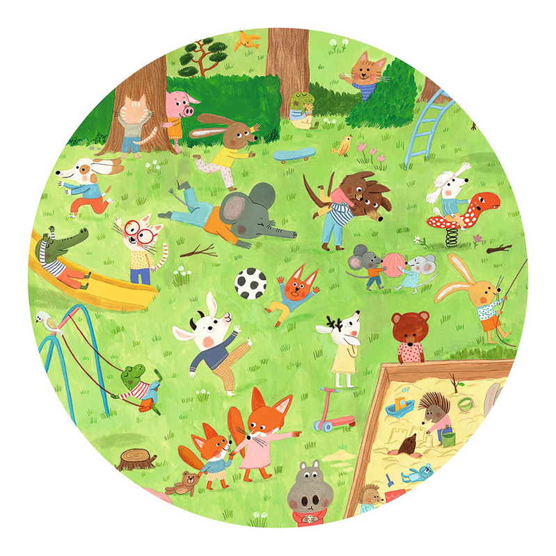 Observation Puzzle - Little Friends Garden 35pc