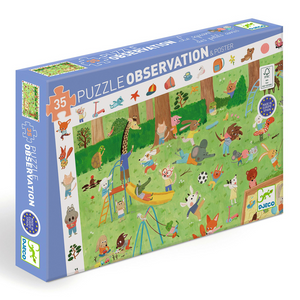 Observation Puzzle - Little Friends Garden 35pc