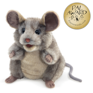 Folkmanis Puppet - Grey Mouse