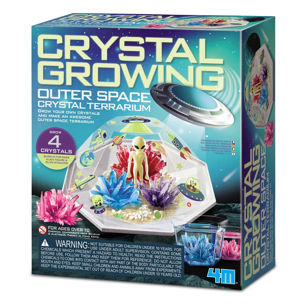 Crystal Growing Outer Space Terrarium