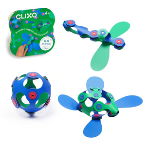 Clixo - Itsy Pack Green/Blue 18PC