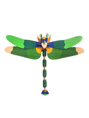 Studio Roof - Wall Art - Green Dragonfly