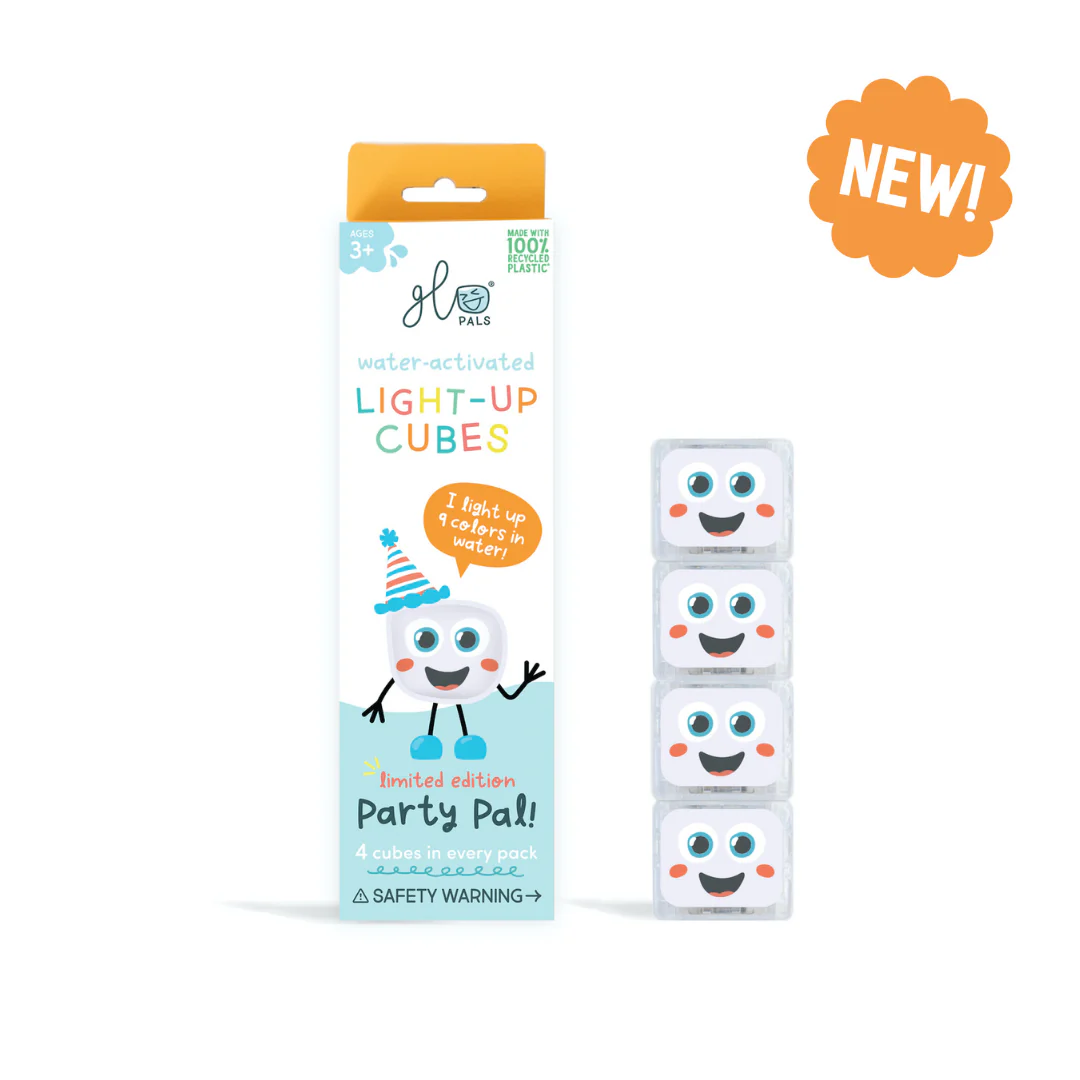 Glo Pal Cube Party Pal (White)