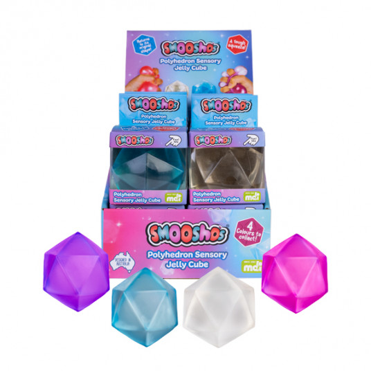 Smooshos Polyhedron Sensory Jelly Cube – Terrific Scientific