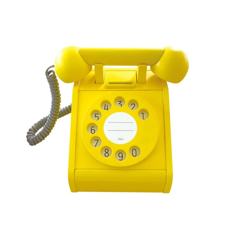 Kiko+ Telephone - Yellow