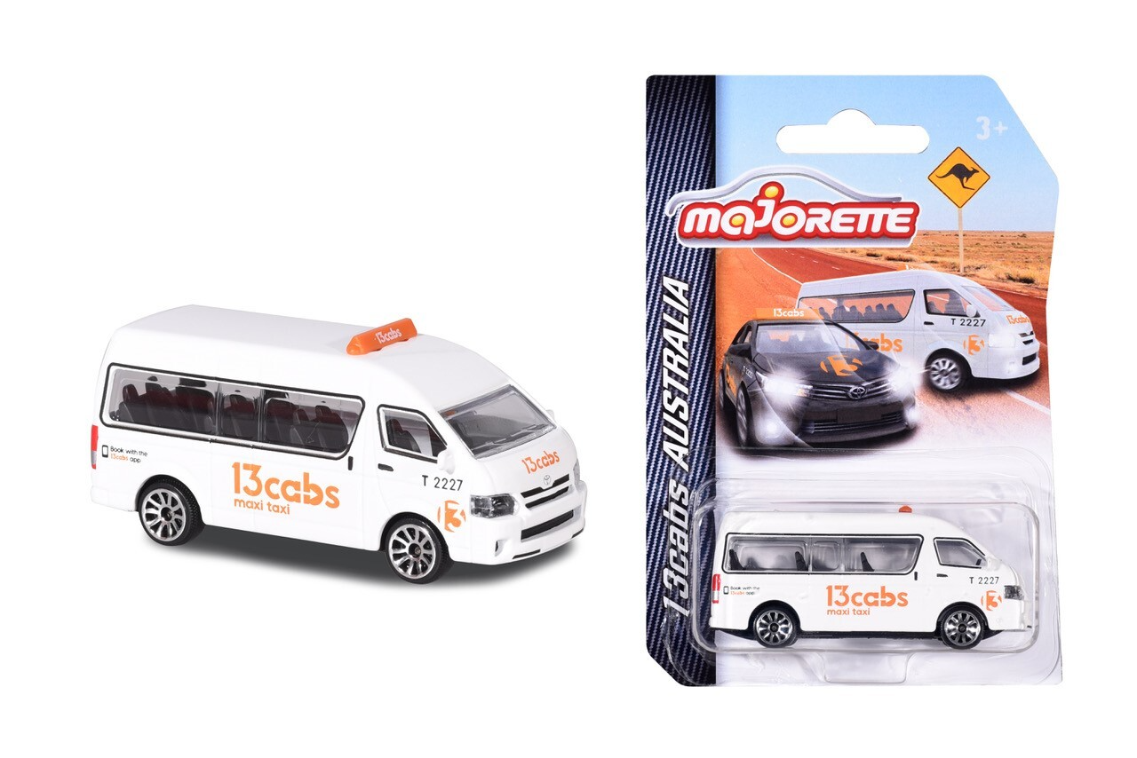 Majorette - Toyota Hiace Maxi. Van 13Cabs