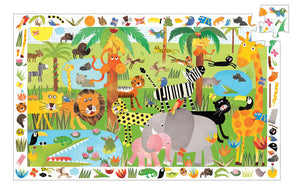 OBSERVATION PUZZLE - JUNGLE 35PC