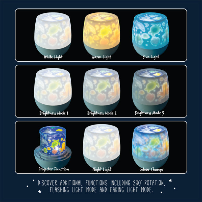 Lil' Dreamers Rotating Night Light - Sea Animals