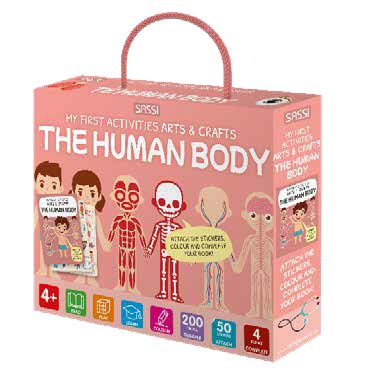 My First Activities Arts & Crafts - The Human Body