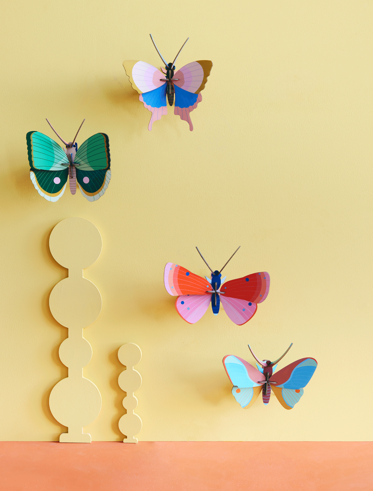 Studio Roof - Fern Striped Butterfly