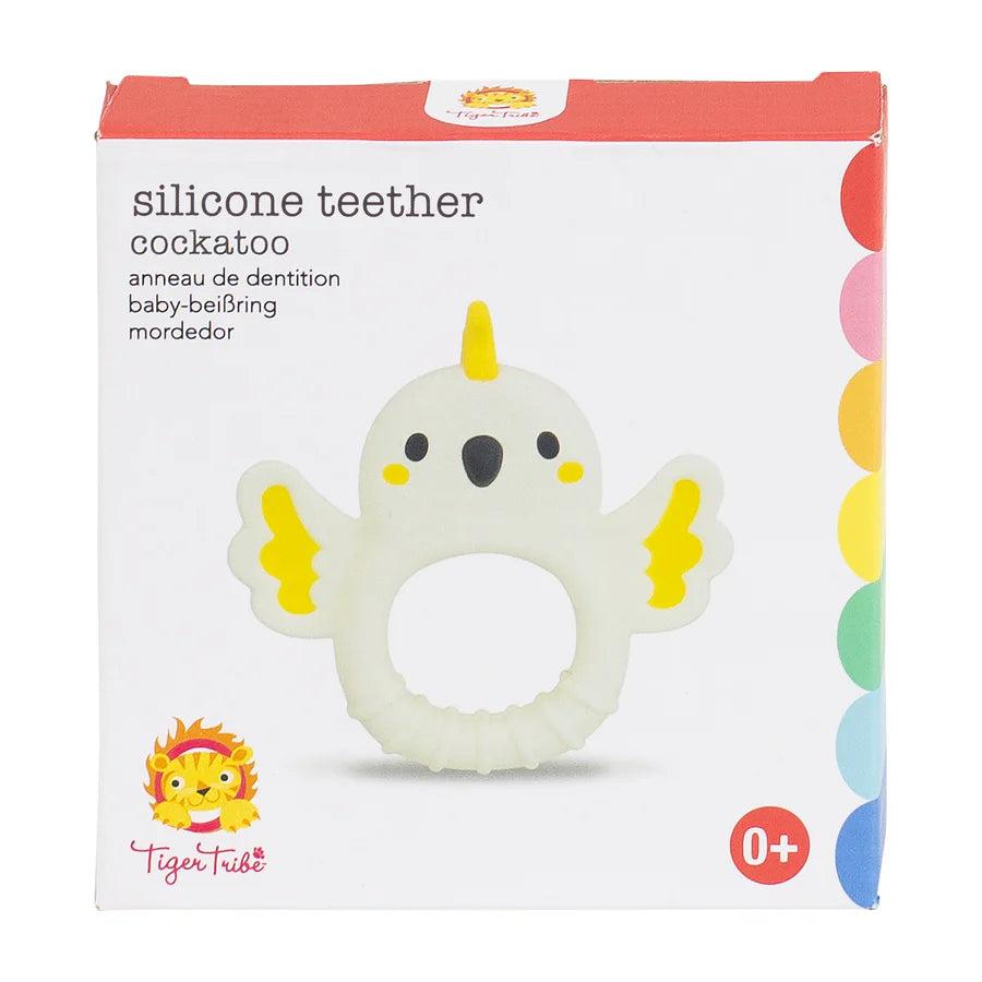 Silicon Teether Cockatoo