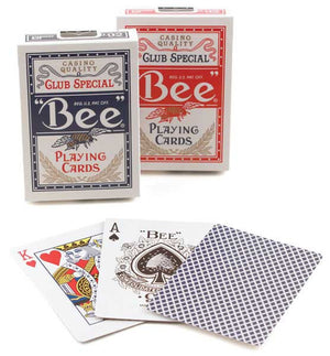 Bee Red/Blue Playing Cards