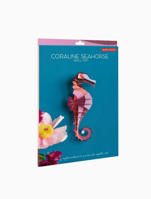 Studio Roof - Wall Art Sea Creatures - Coraline Seahorse