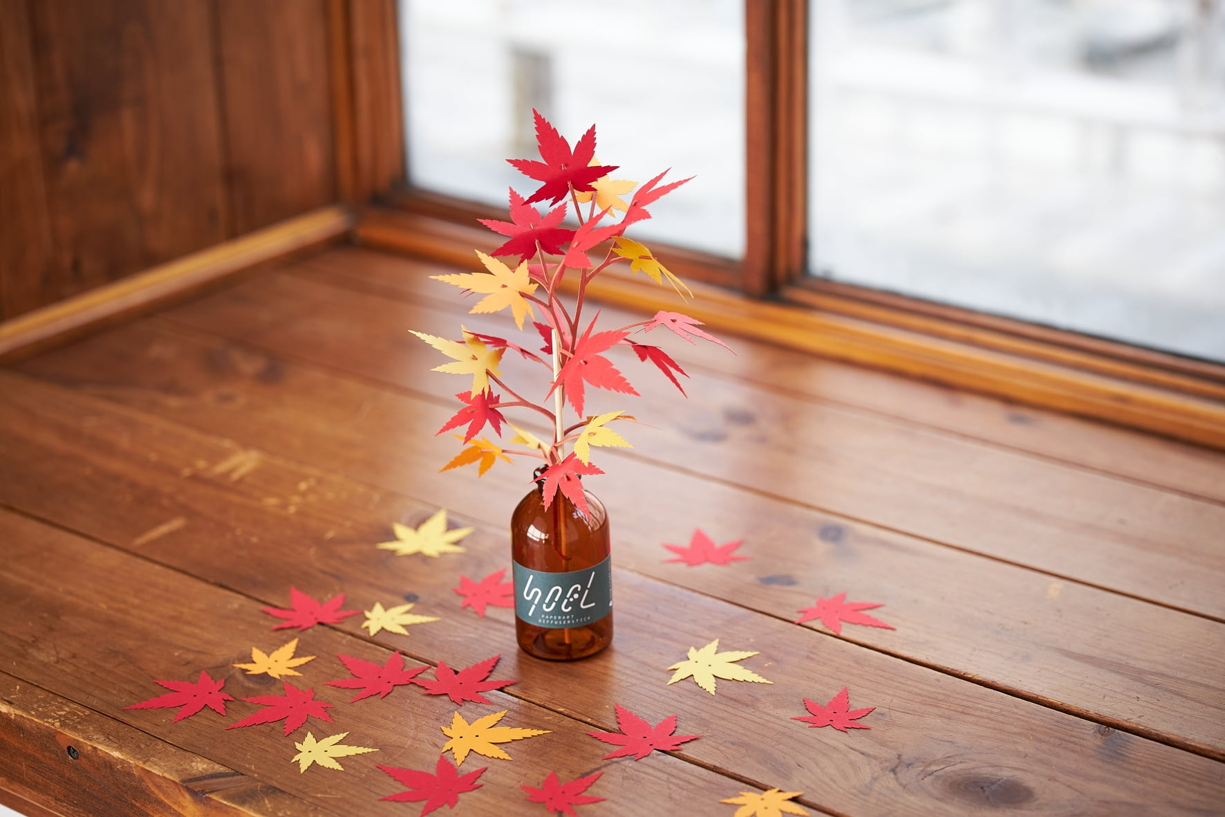 SOEL Maple Leaf Paper Art Diffuser Stick