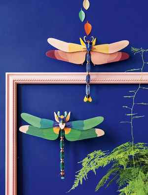 Studio Roof - Wall Art - Green Dragonfly