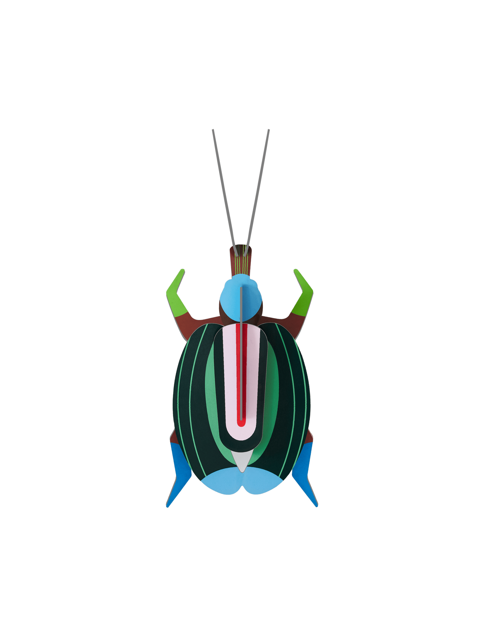 Studio Roof - Wall Art - Green Fig Beetle