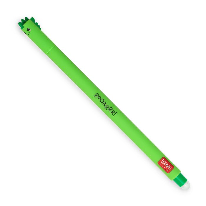 Legami - Erasable Gel Pen - Dino - Green Ink