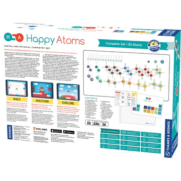 Thames & Kosmos  - Happy Atoms Complete Set - 50 Atoms