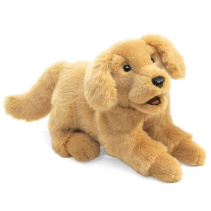 Folkmanis Golden Retriever Puppy Puppet