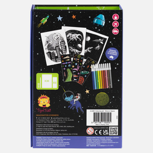 Colouring Set - Dinos In Space