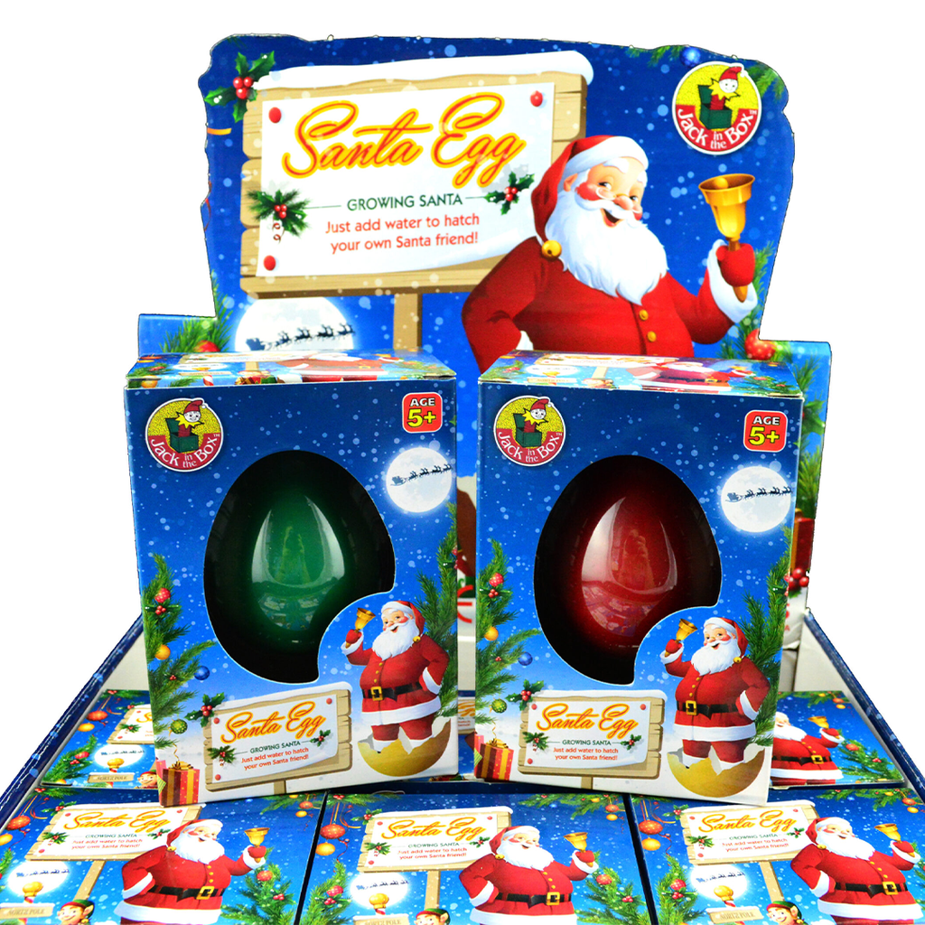 Growing Santa Egg – Terrific Scientific